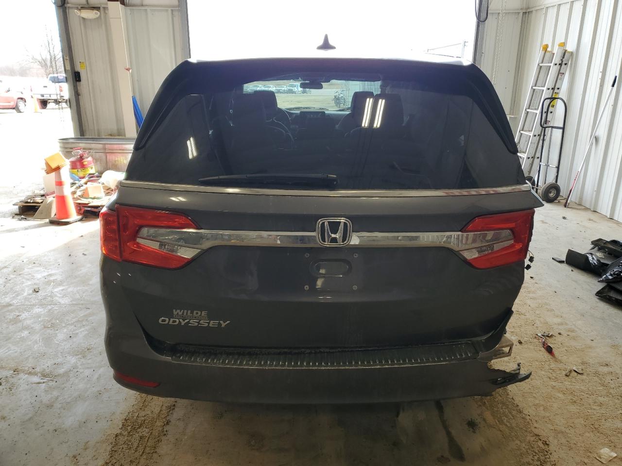 2019 Honda Odyssey VIN 5FNRL6H5XKB122791 Copart auction photo, rear end damage thumbnail 6