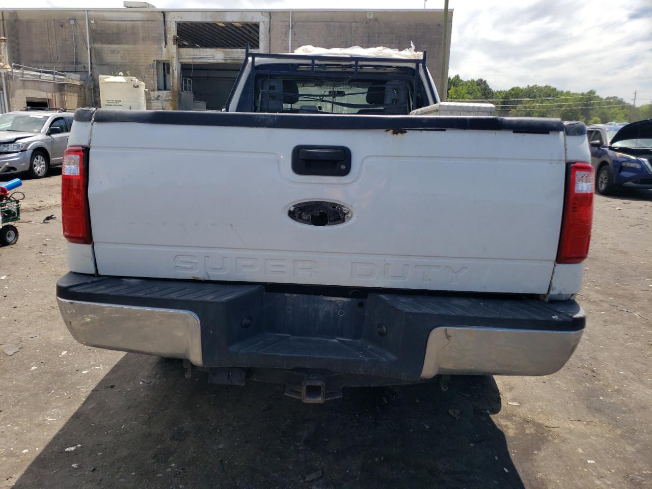 2016 Ford F250 VIN 1FT7X2B61GEC39528 Copart auction photo, front end / rear end damage thumbnail 6