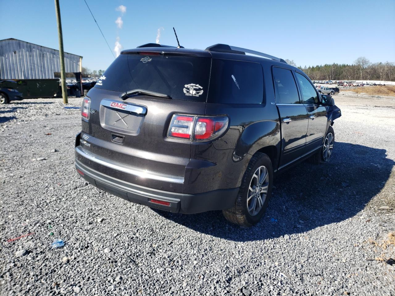 2015 GMC Acadia VIN 1GKKRSKD8FJ273978 Copart auction photo, front end damage thumbnail 4