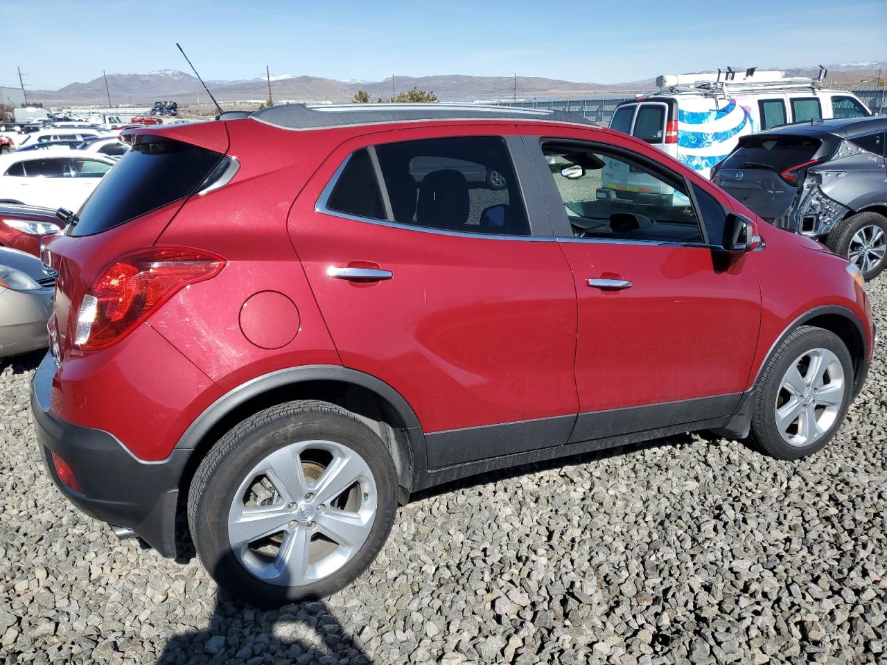 2016 Buick Encore VIN KL4CJASBXGB618093 Copart auction photo, front end damage thumbnail 3