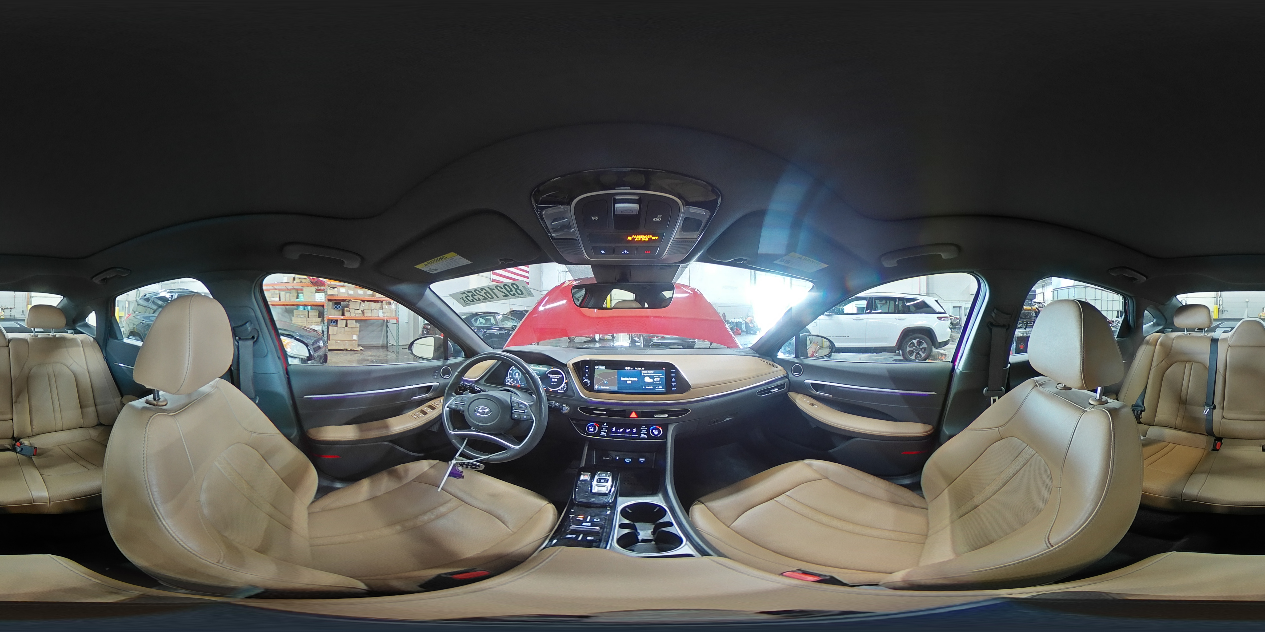 2020 Hyundai Sonata VIN 5NPEH4J25LH044217 Copart auction photo, front end damage thumbnail 15