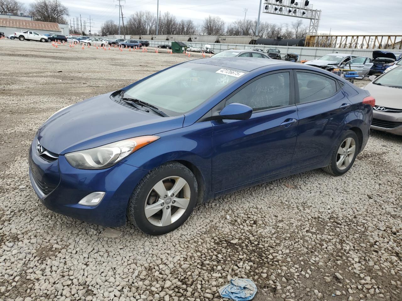 2013 Hyundai Elantra VIN KMHDH4AE6DU871054