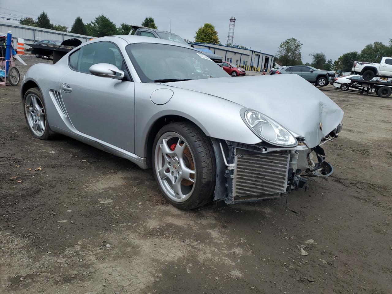 2006 Porsche Cayman VIN WP0AB29806U781199 Copart auction photo, front end / minor dent/scratches damage thumbnail 4