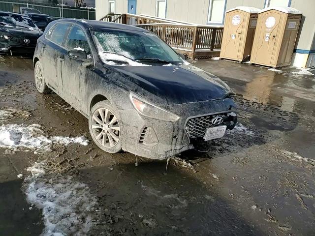 2018 Hyundai Elantra VIN KMHH35LE9JU074828 Copart auction photo, front end / side damage thumbnail 11