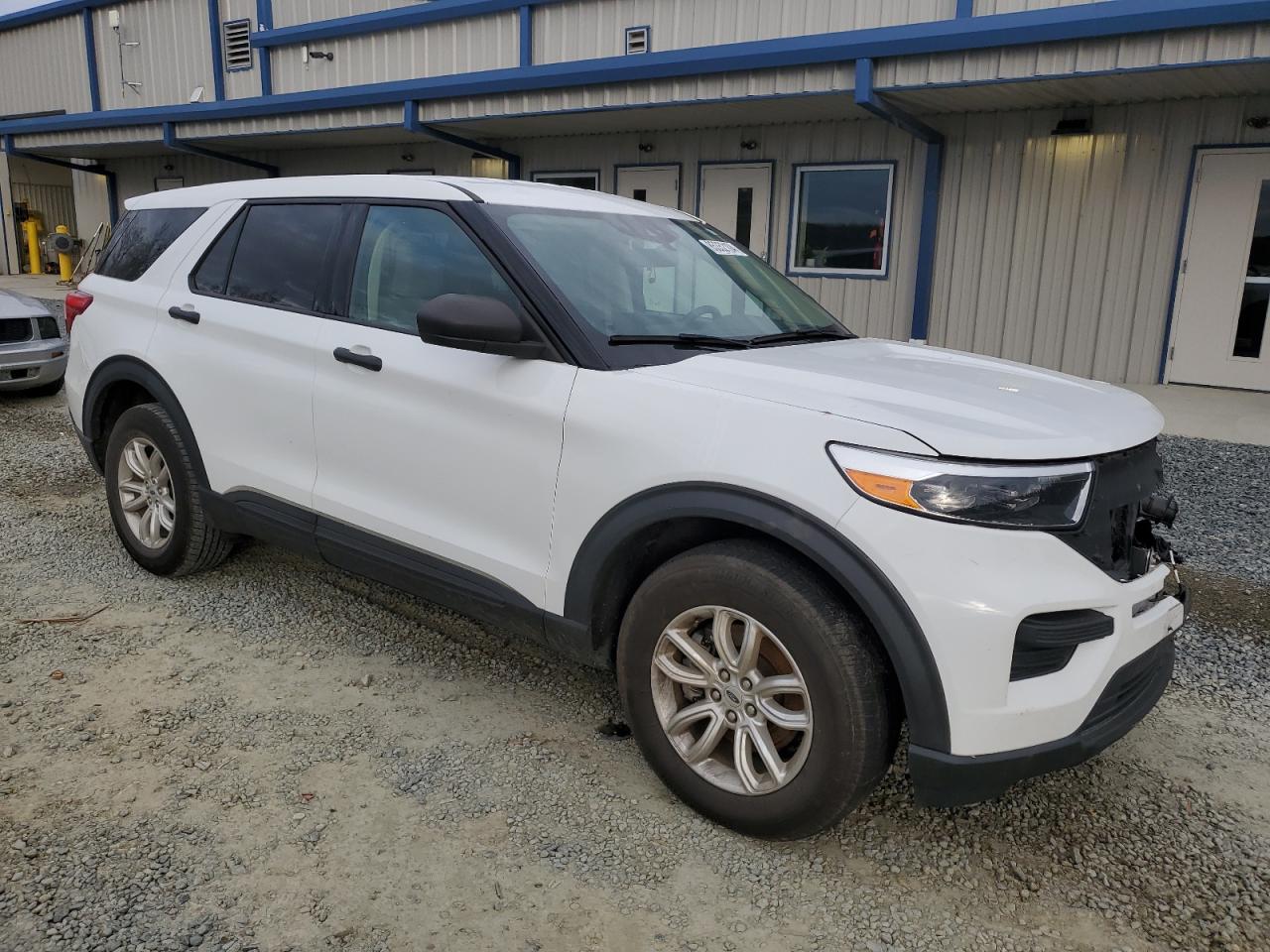 2021 Ford Explorer VIN 1FMSK8BH6MGA24543 Copart auction photo, front end damage thumbnail 4