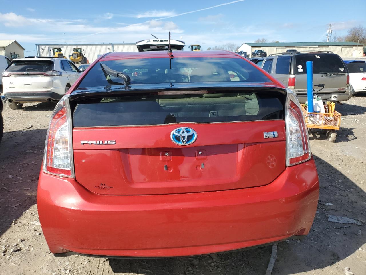 2013 Toyota Prius VIN JTDKN3DU9D1729753 Copart auction photo, minor dent/scratches damage thumbnail 6