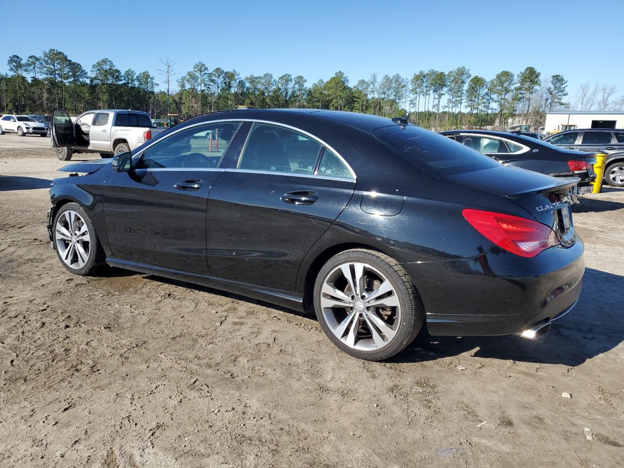 2014 Mercedes-Benz CLA-klasse VIN WDDSJ4GB6EN081929 Copart auction photo, front end damage thumbnail 2