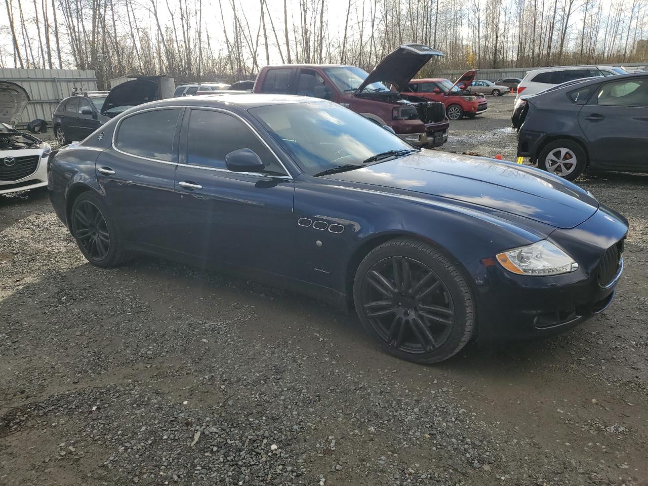2009 Maserati Quattroporte VIN ZAMFK39A690044918 Copart auction photo, minor dent/scratches damage thumbnail 4