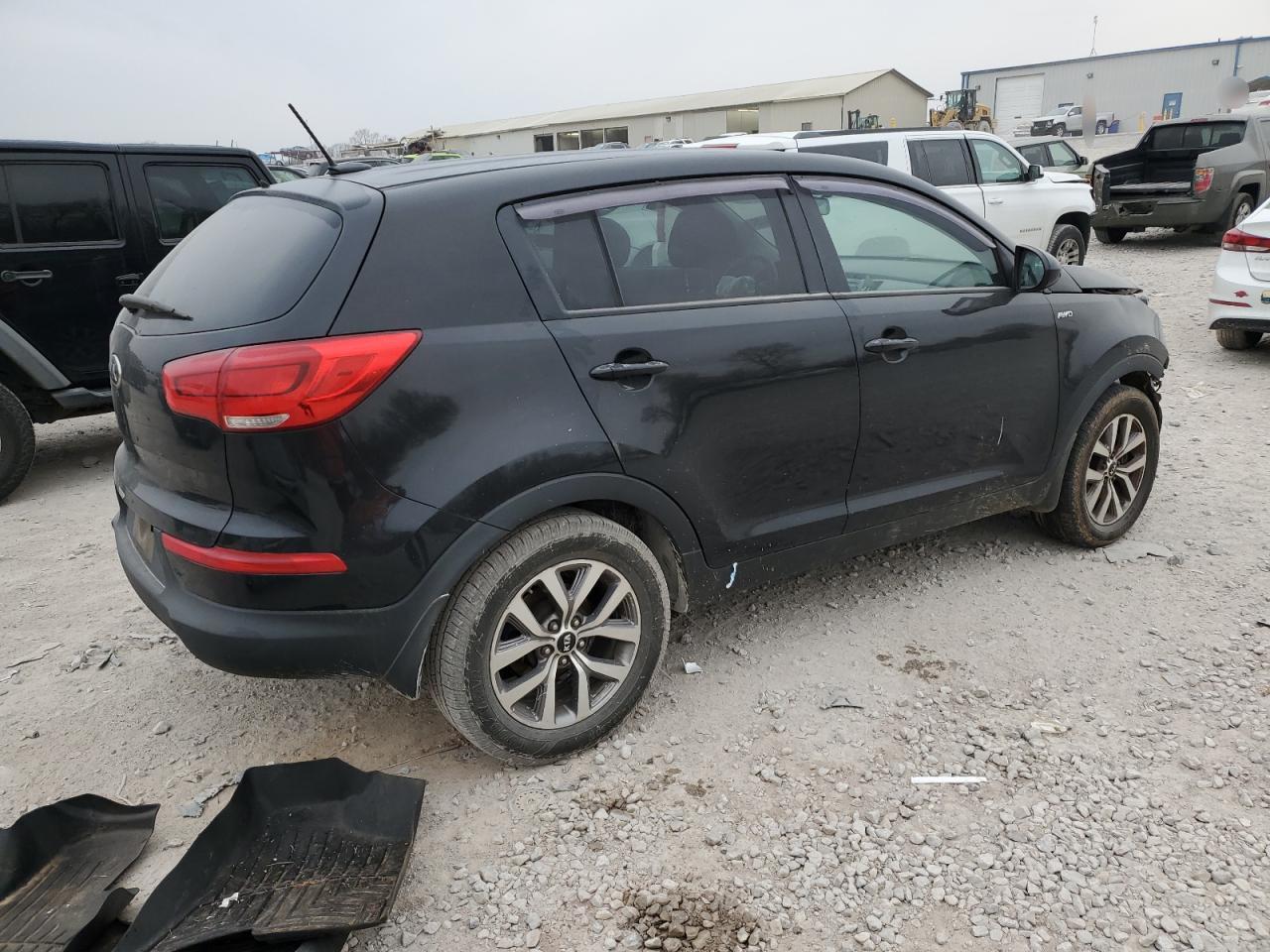 2015 KIA Sportage VIN KNDPBCAC9F7759023 Copart auction photo, front end / mechanical damage thumbnail 3