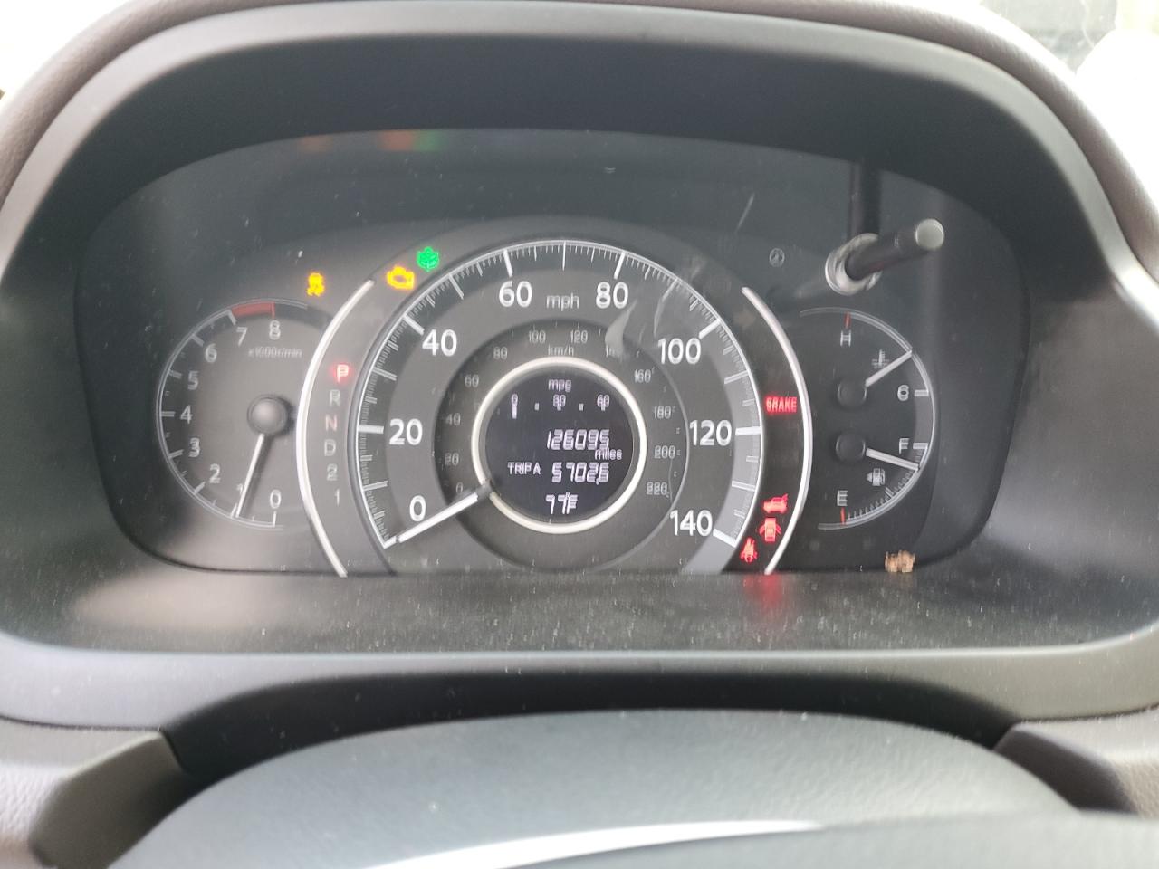 2014 Honda CR-V VIN 2HKRM3H74EH527953 Copart auction photo, front end damage thumbnail 9