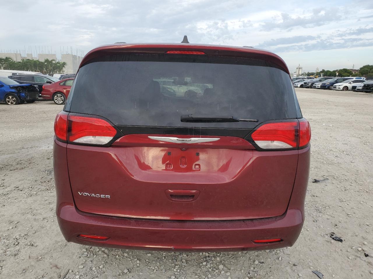 2021 Chrysler Voyager VIN 2C4RC1DG5MR542153 Copart auction photo, front end damage thumbnail 6