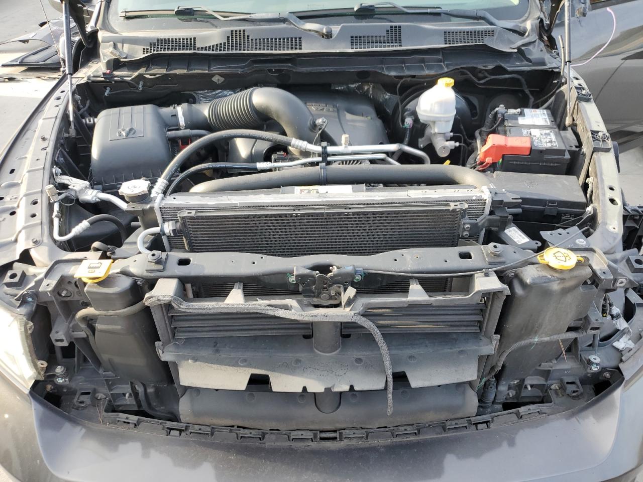 2016 RAM 1500 VIN 3C6RR7KT6GG293574 Copart auction photo, all over damage thumbnail 11