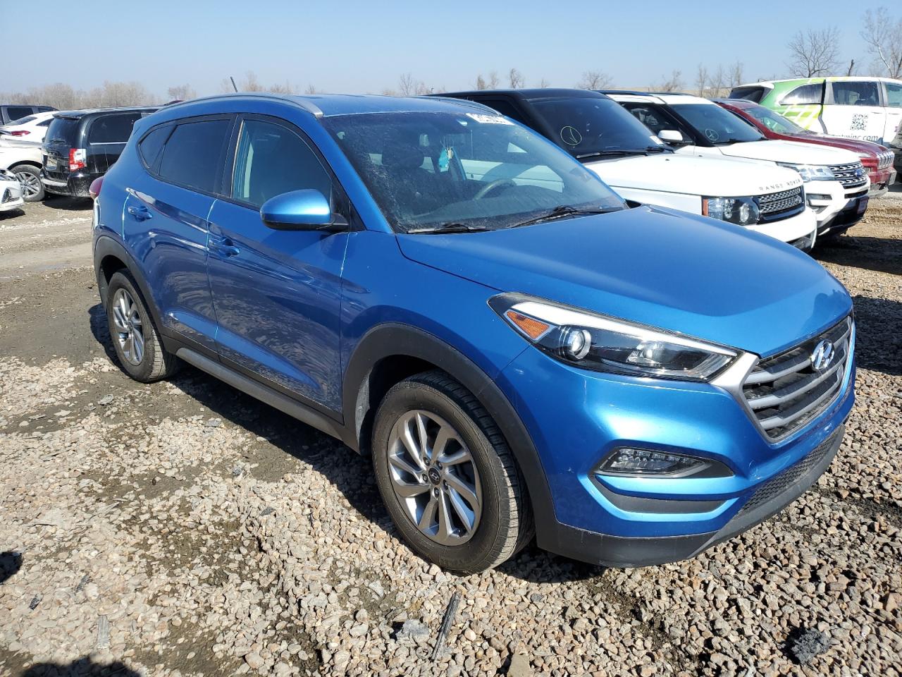 2017 Hyundai Tucson VIN KM8J33A44HU275353 Copart auction photo, normal wear damage thumbnail 4