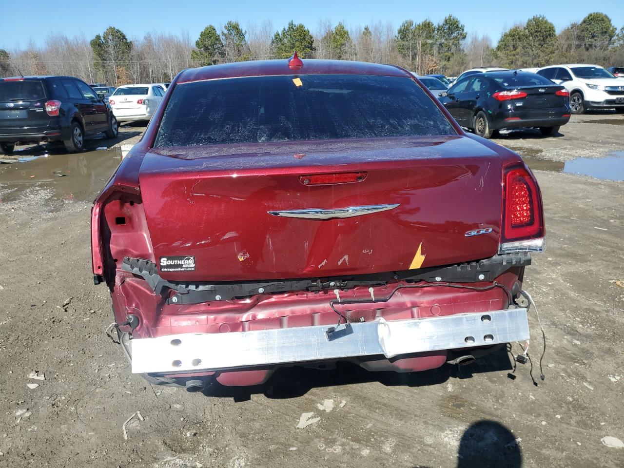 2019 Chrysler 300 VIN 2C3CCAAG8KH728965 Copart auction photo, rear end / front end damage thumbnail 6