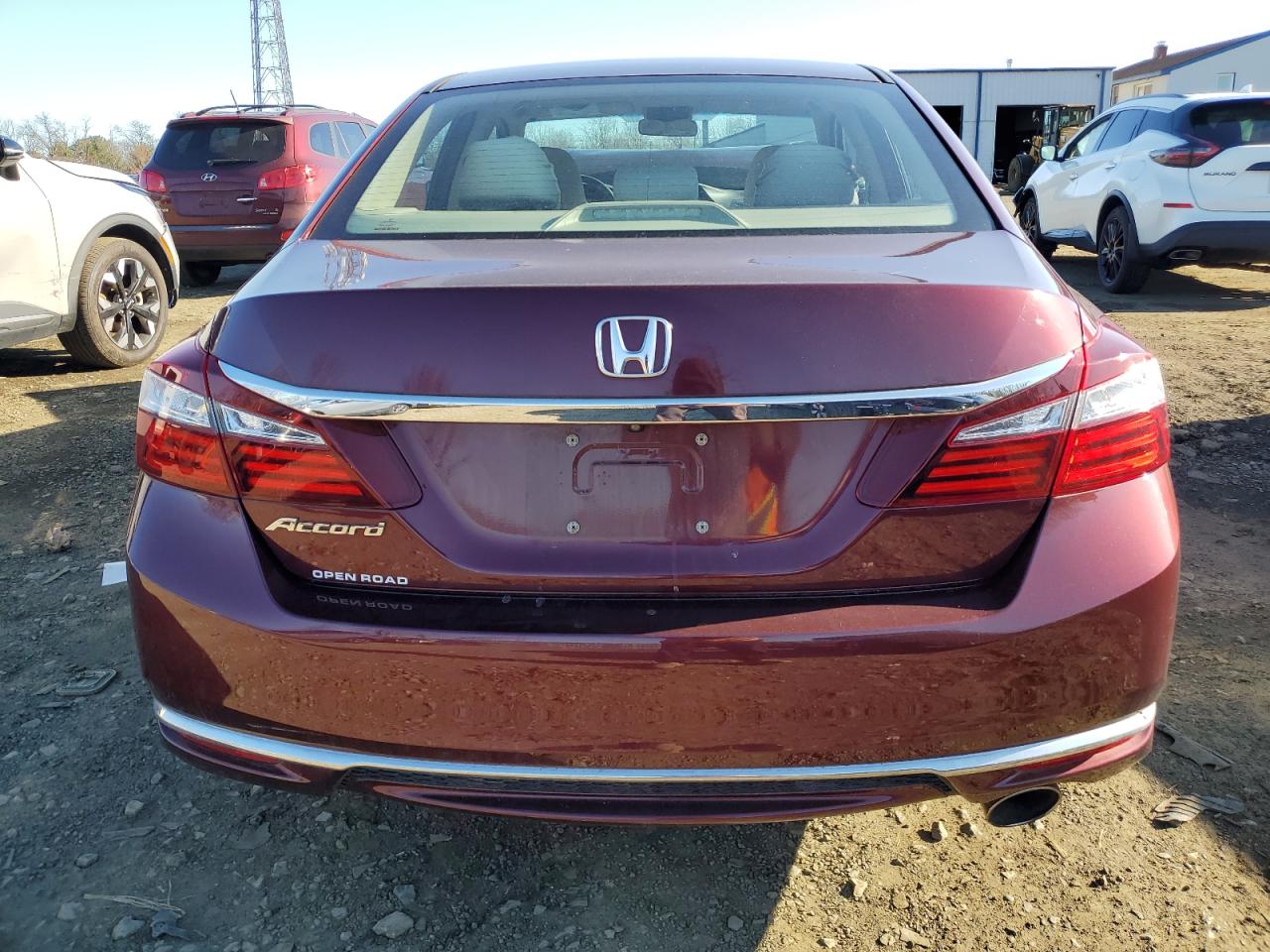 2016 Honda Accord VIN 1HGCR2F30GA008069 Copart auction photo, front end / minor dent/scratches damage thumbnail 6
