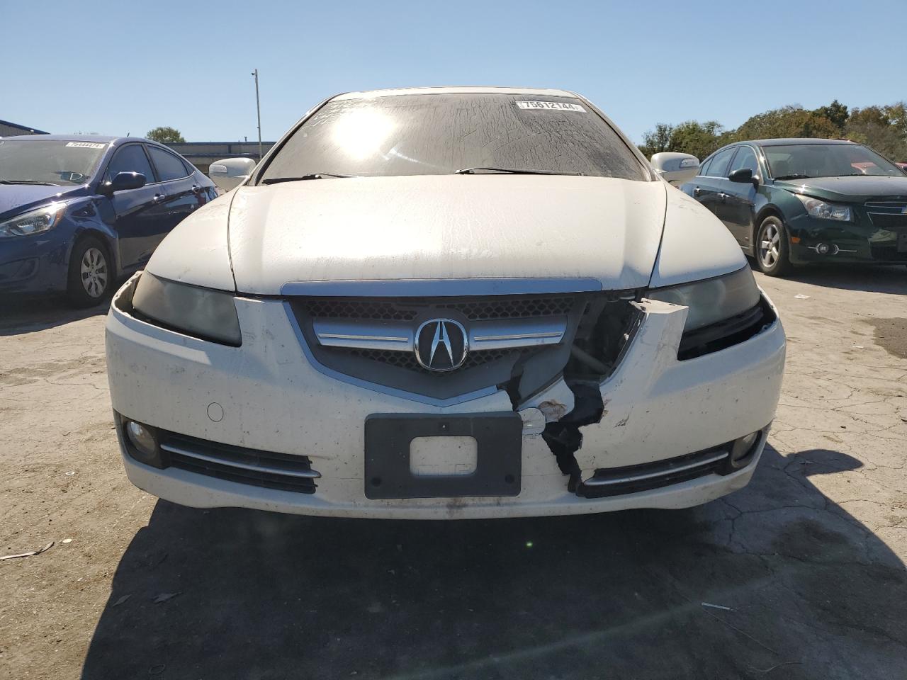 2007 Acura TL VIN 19UUA66297A045356 Copart auction photo, rear end / front end damage thumbnail 5