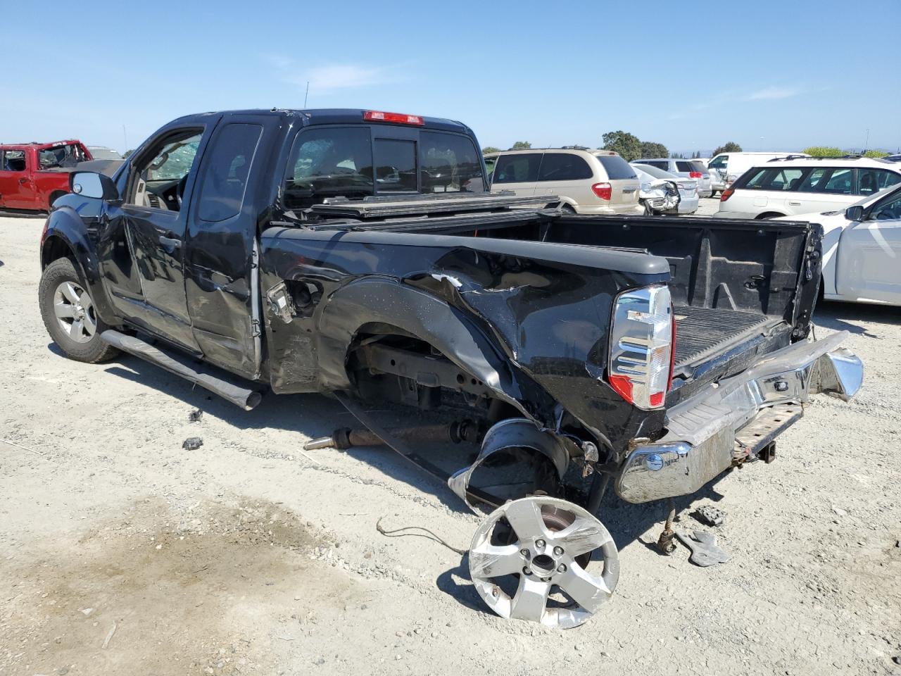 2013 Nissan Navara (Frontier) VIN 1N6AD0CU9DN759324 Copart auction photo, rollover damage thumbnail 2