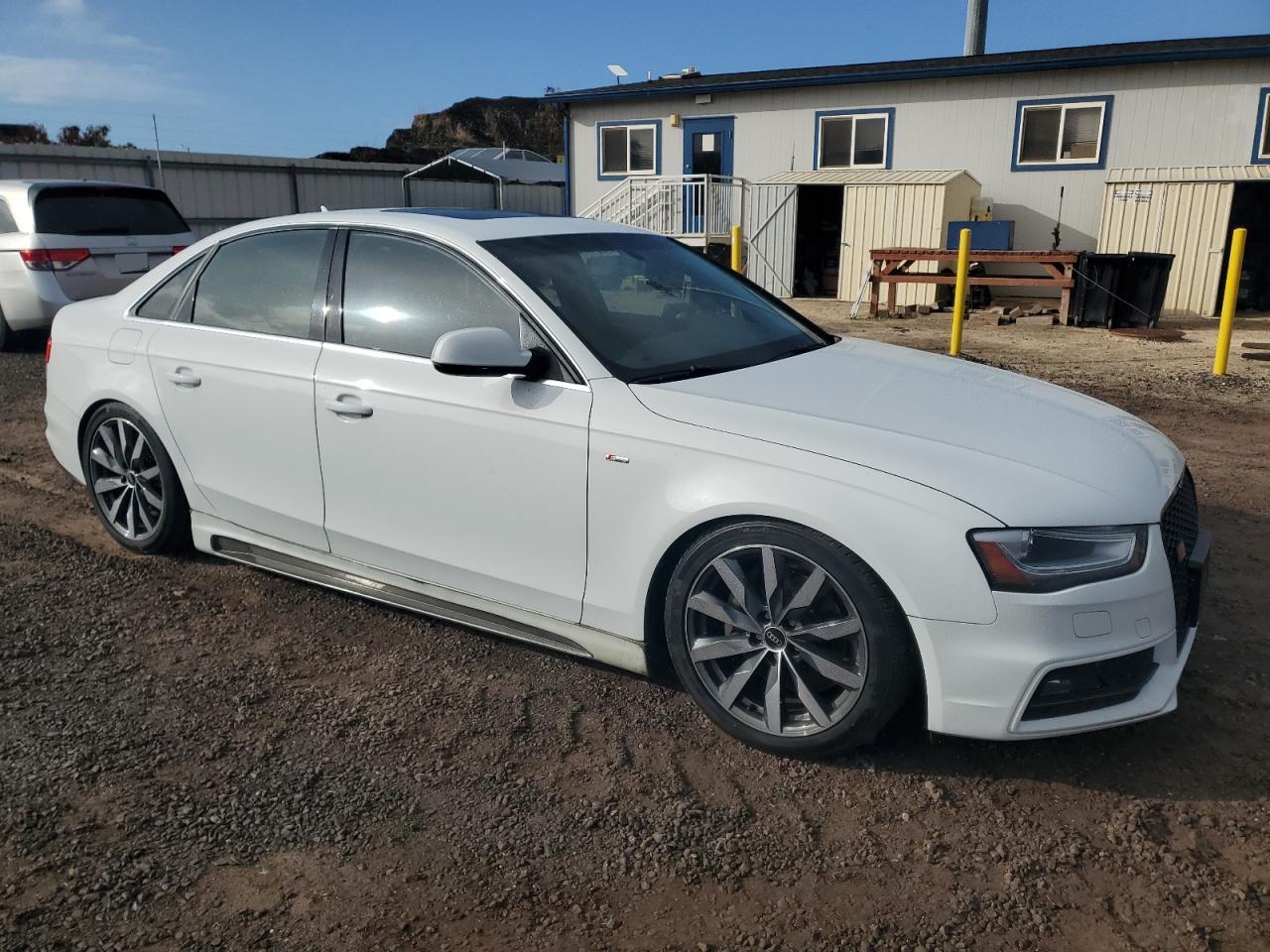 2014 Audi A4 VIN WAUFFAFL8EN014333 Copart auction photo, mechanical damage thumbnail 4