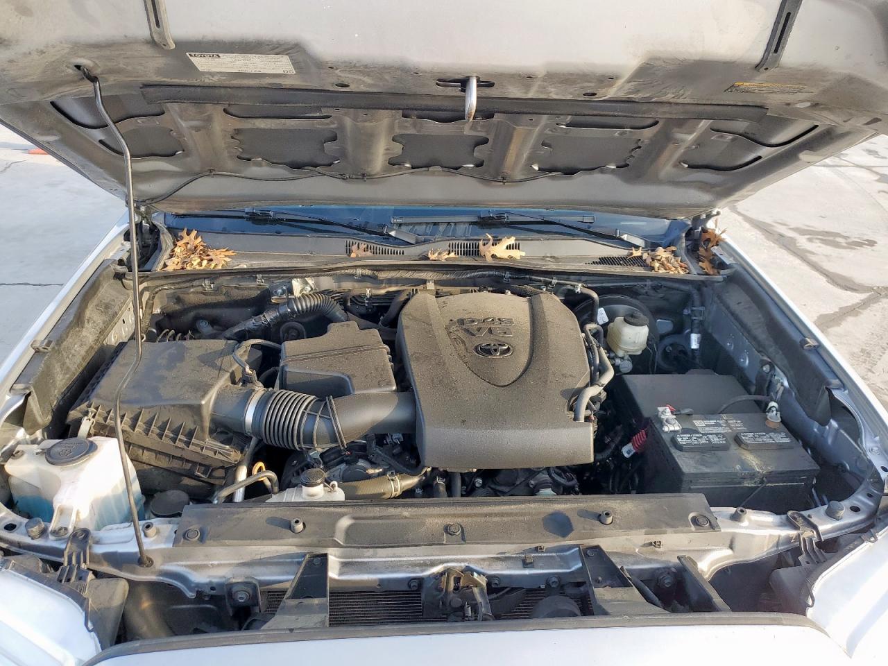 2021 Toyota Tacoma VIN 5TFCZ5AN4MX256407 Copart auction photo, side / rear end damage thumbnail 11