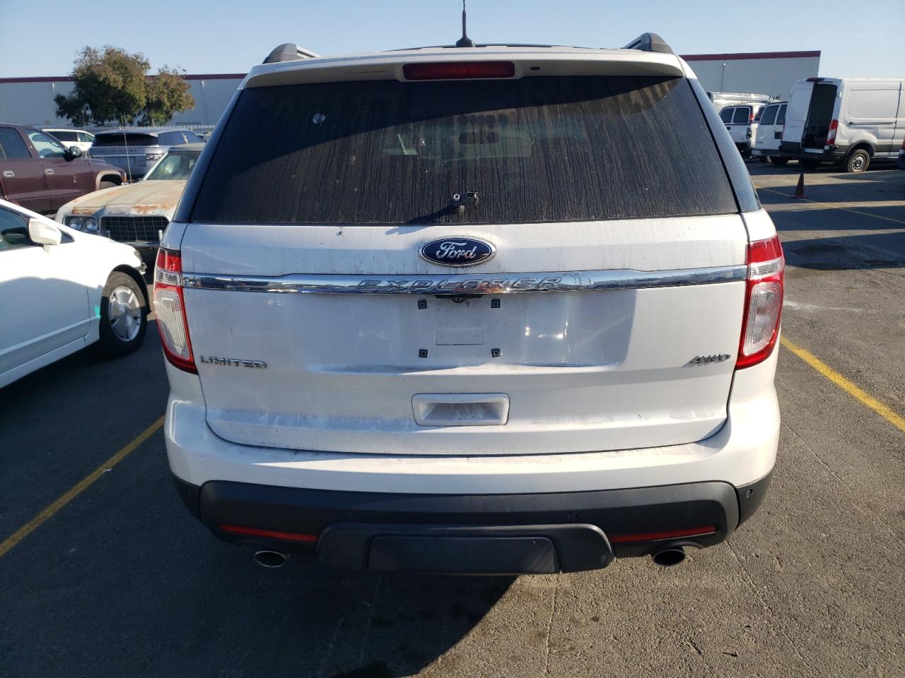 2011 Ford Explorer VIN 1FMHK8F84BGA11940 Copart auction photo, front end damage thumbnail 6