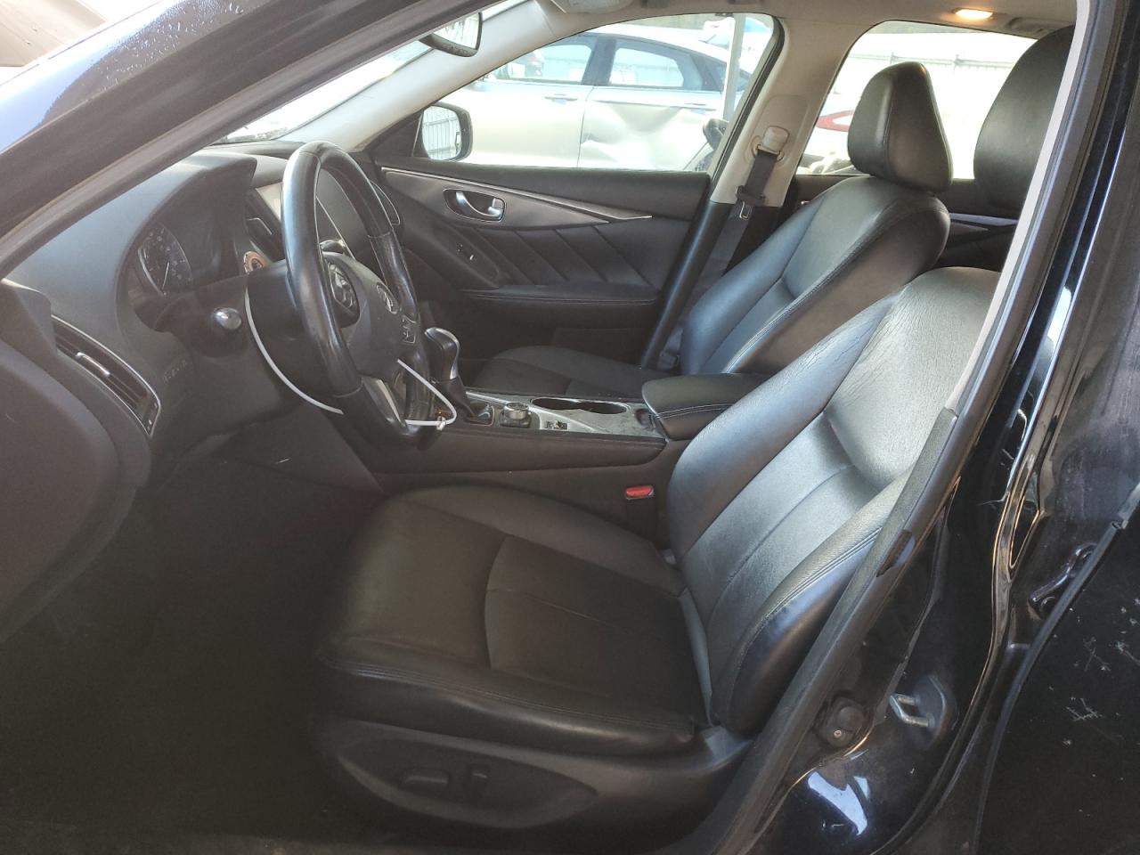 2015 Infiniti Q50 VIN JN1BV7AP0FM356757 Copart auction photo, front end damage thumbnail 7