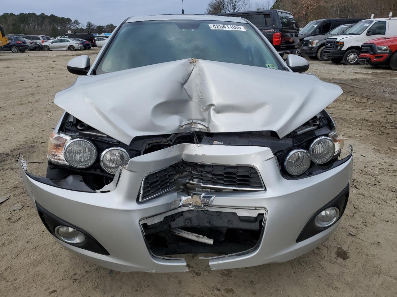 2012 Chevrolet Sonic VIN 1G1JF5SB4C4160130 Copart auction photo, front end damage thumbnail 5