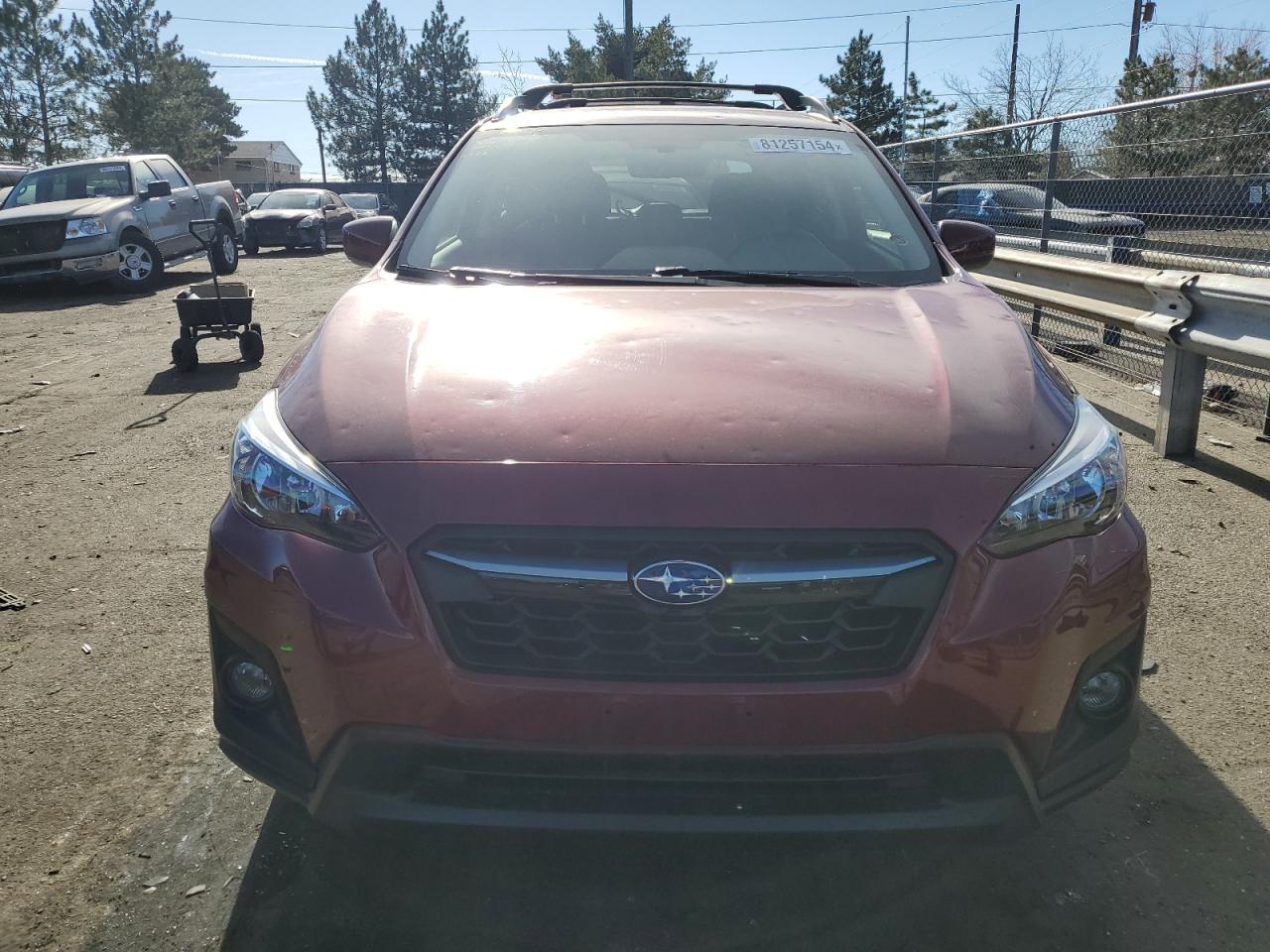 2019 Subaru XV VIN JF2GTAEC1K8290737 Copart auction photo, hail damage thumbnail 5