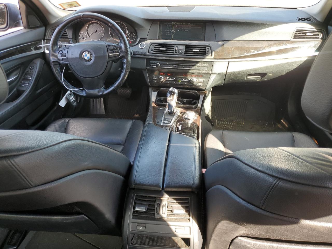 2011 BMW 5er VIN WBAFU7C5XBDU53825 Copart auction photo, front end damage thumbnail 8
