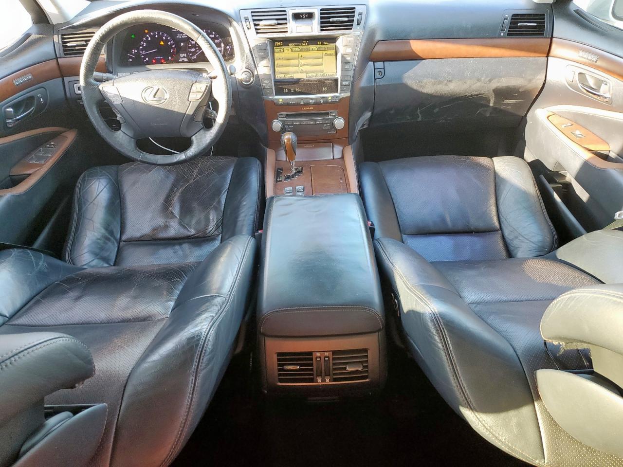 2010 Lexus LS VIN JTHBL5EF4A5093747 Copart auction photo, rear end / front end damage thumbnail 8