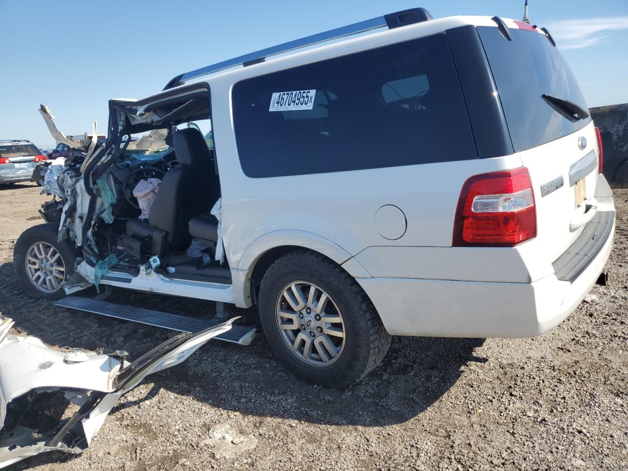 2014 Ford Expedition VIN 1FMJK1K53EEF62395 Copart auction photo, front end / side damage thumbnail 2