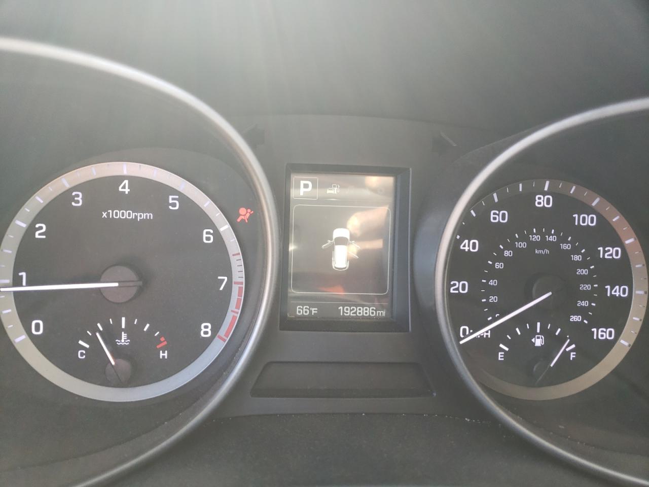 2017 Hyundai Santa Fe VIN KM8SM4HF7HU169140 Copart auction photo, side damage thumbnail 9