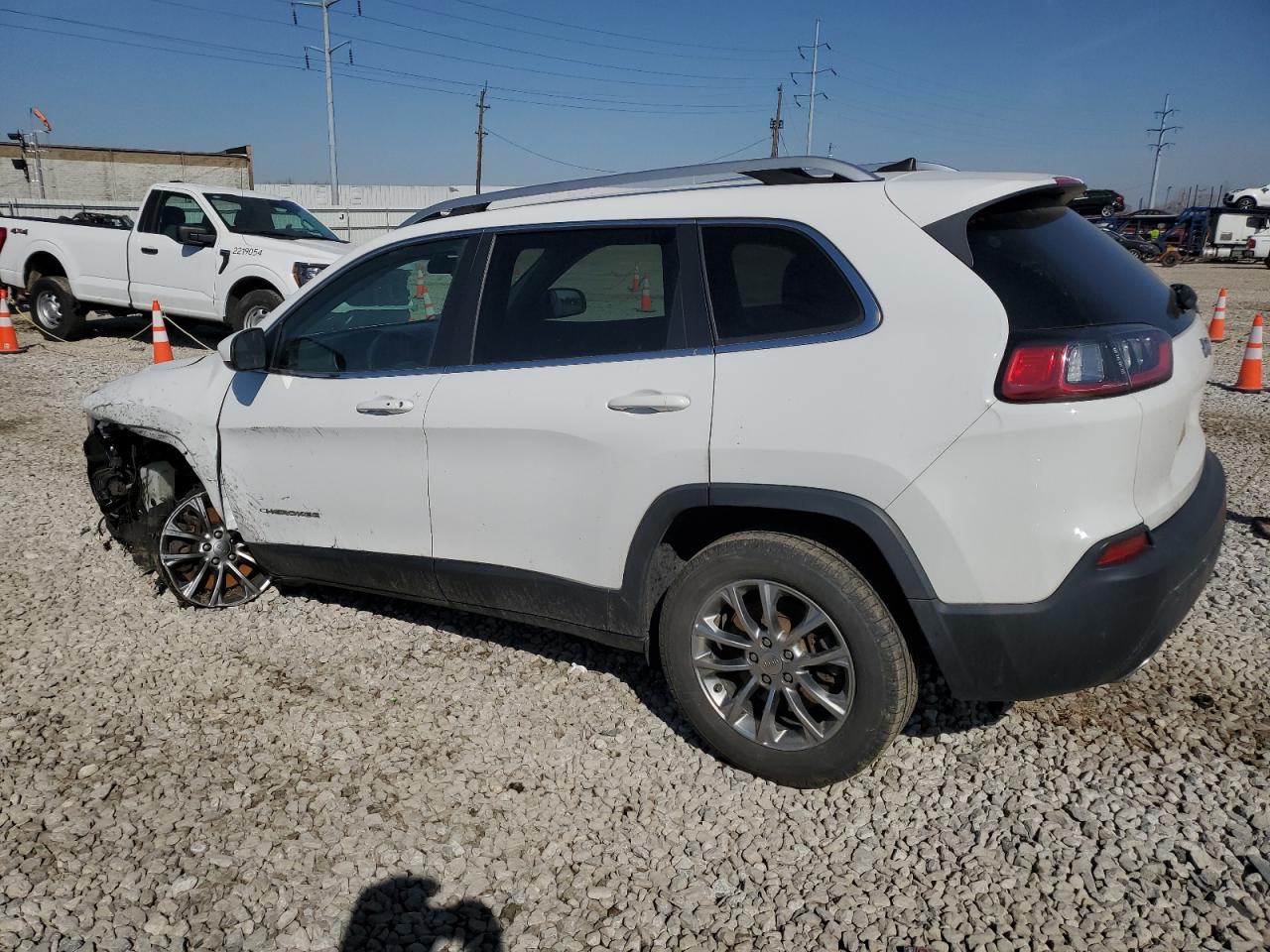 2019 Jeep Grand Cherokee VIN 1C4PJLLXXKD144799 Copart auction photo, front end damage thumbnail 2