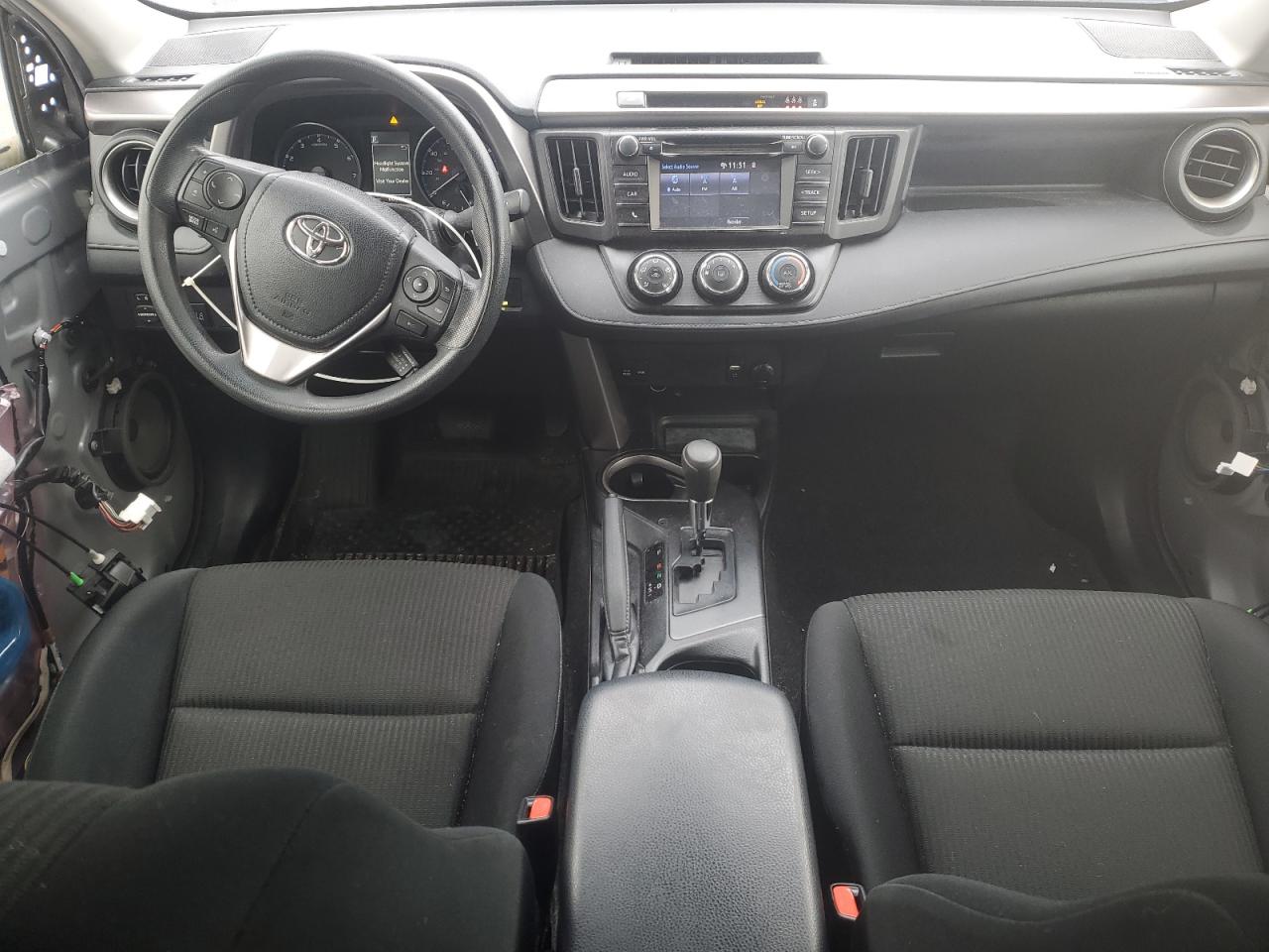 2018 Toyota RAV 4 VIN JTMBFREV9JJ203206 Copart auction photo, front end / side damage thumbnail 8
