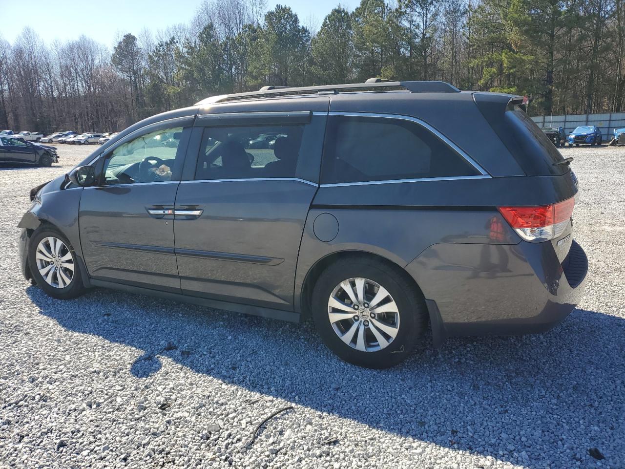 2015 Honda Odyssey VIN 5FNRL5H63FB098942 Copart auction photo, front end / mechanical damage thumbnail 2