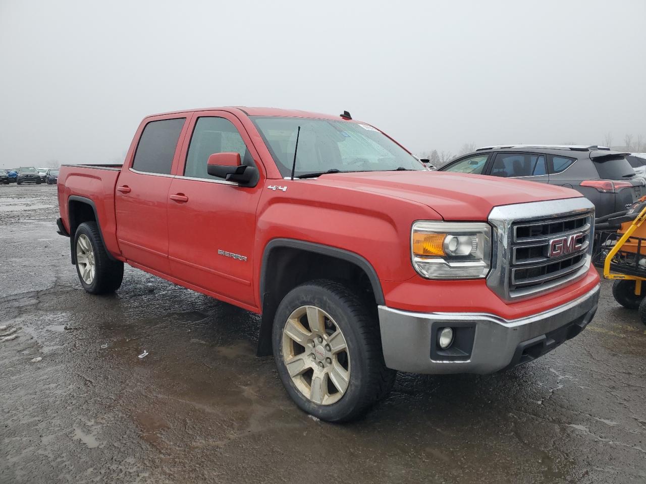 2014 GMC Sierra VIN 3GTU2UEC2EG221964 Copart auction photo, side damage thumbnail 4