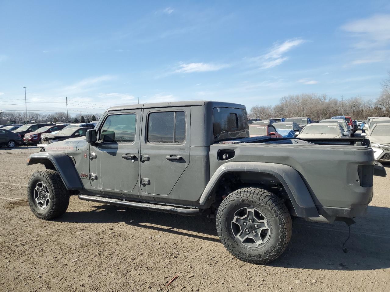 2021 Jeep Gladiator VIN 1C6JJTEG3ML531455 Copart auction photo, front end / rear end damage thumbnail 2