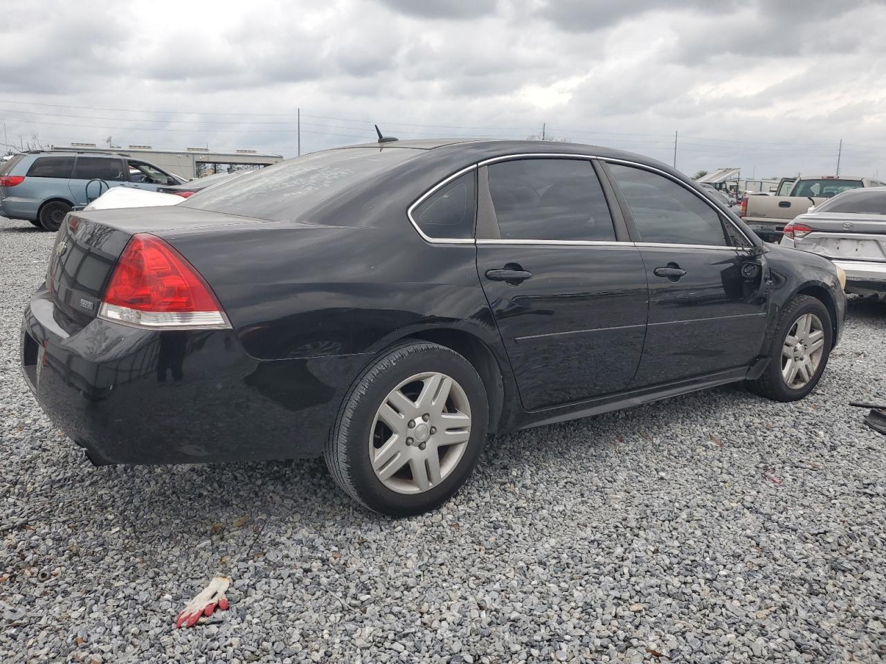 2013 Chevrolet Impala VIN 2G1WB5E39D1142841 Copart auction photo, side damage thumbnail 3