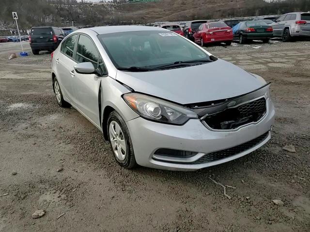 2014 KIA Forte VIN KNAFK4A66E5166917 Copart auction photo, side / front end damage thumbnail 13
