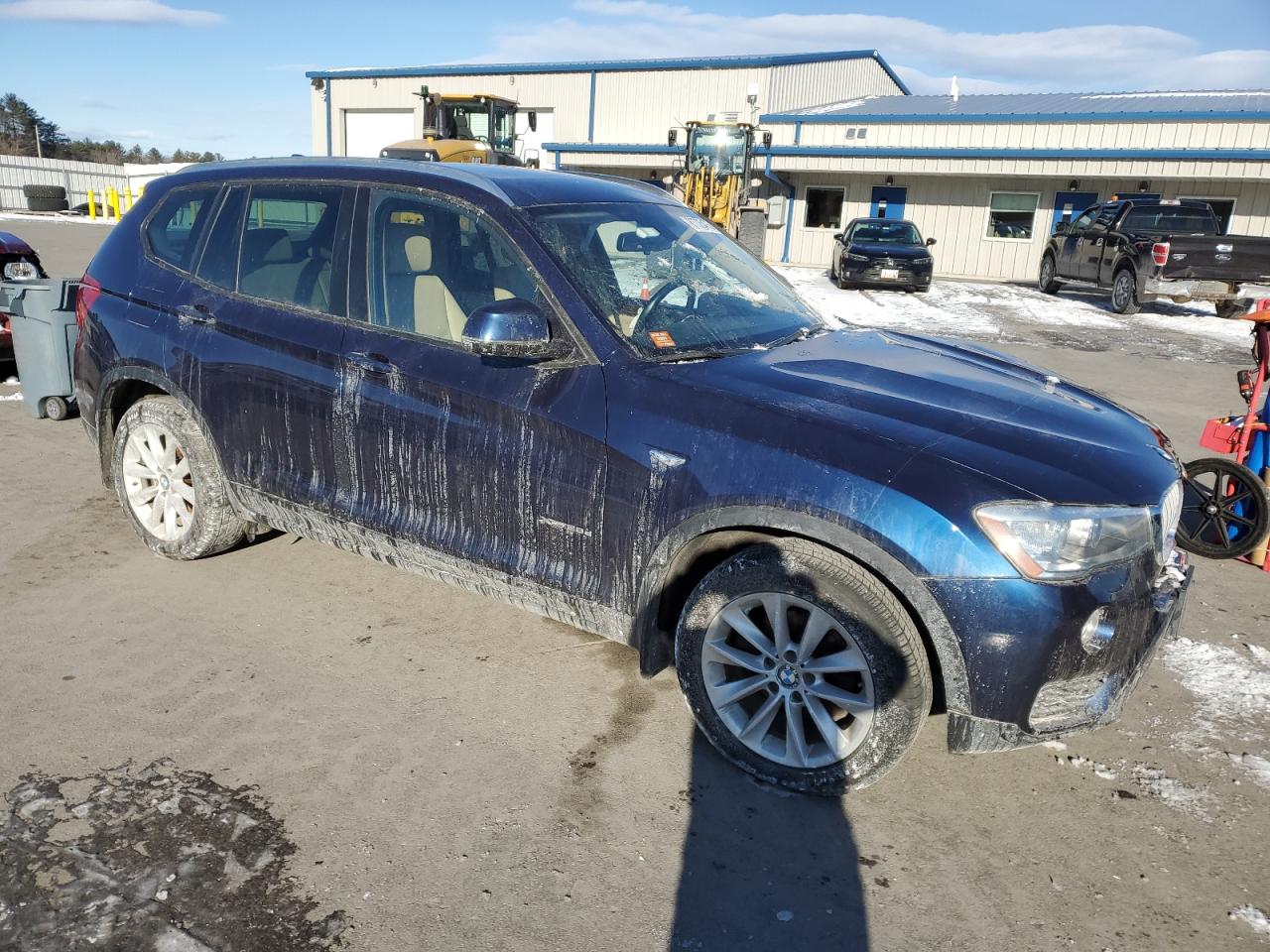 2016 BMW X3 VIN 5UXWY3C57G0N87690 Copart auction photo, front end damage thumbnail 4