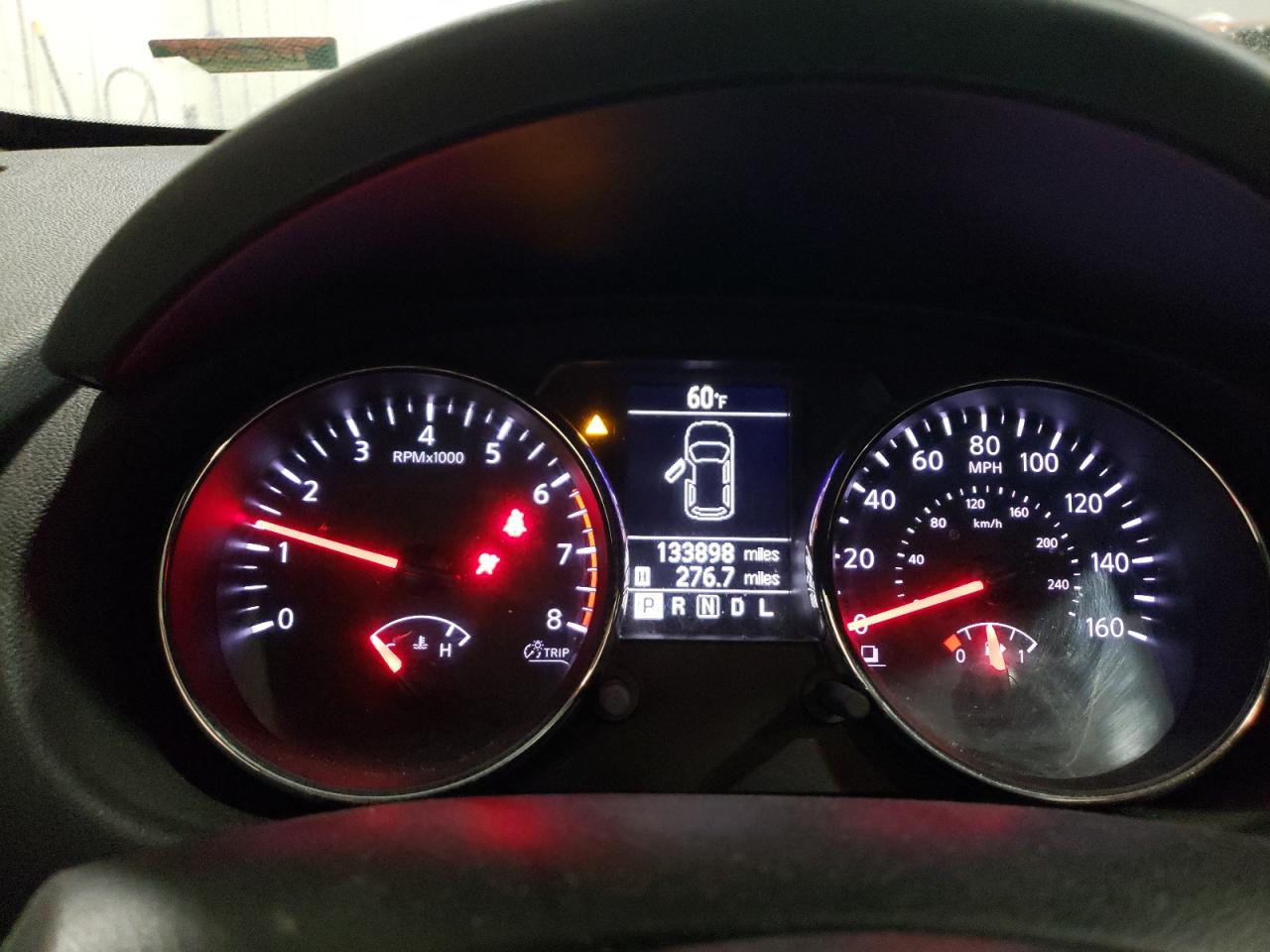 2015 Nissan Rogue VIN JN8AS5MV6FW758565 Copart auction photo, all over damage thumbnail 9