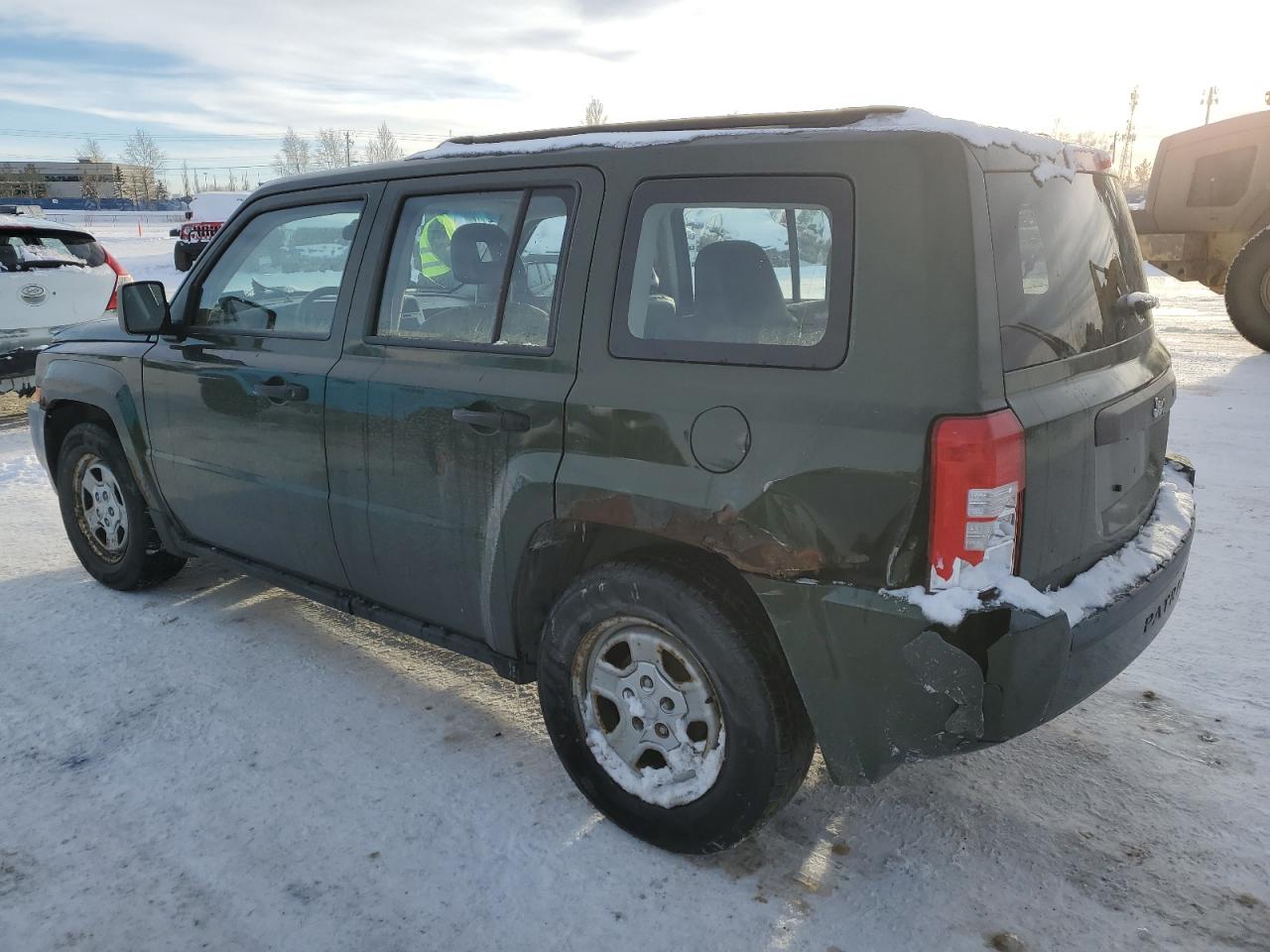 2008 Jeep Liberty (Patriot) VIN 1J8FT28018D589364 Copart auction photo, rear end / hail damage thumbnail 2