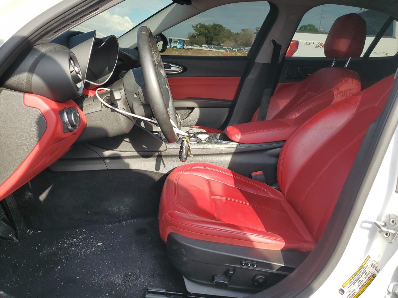 2020 Alfa Romeo Giulia VIN ZARFAMAN3L7633926 Copart auction photo, water/flood / front end damage thumbnail 7
