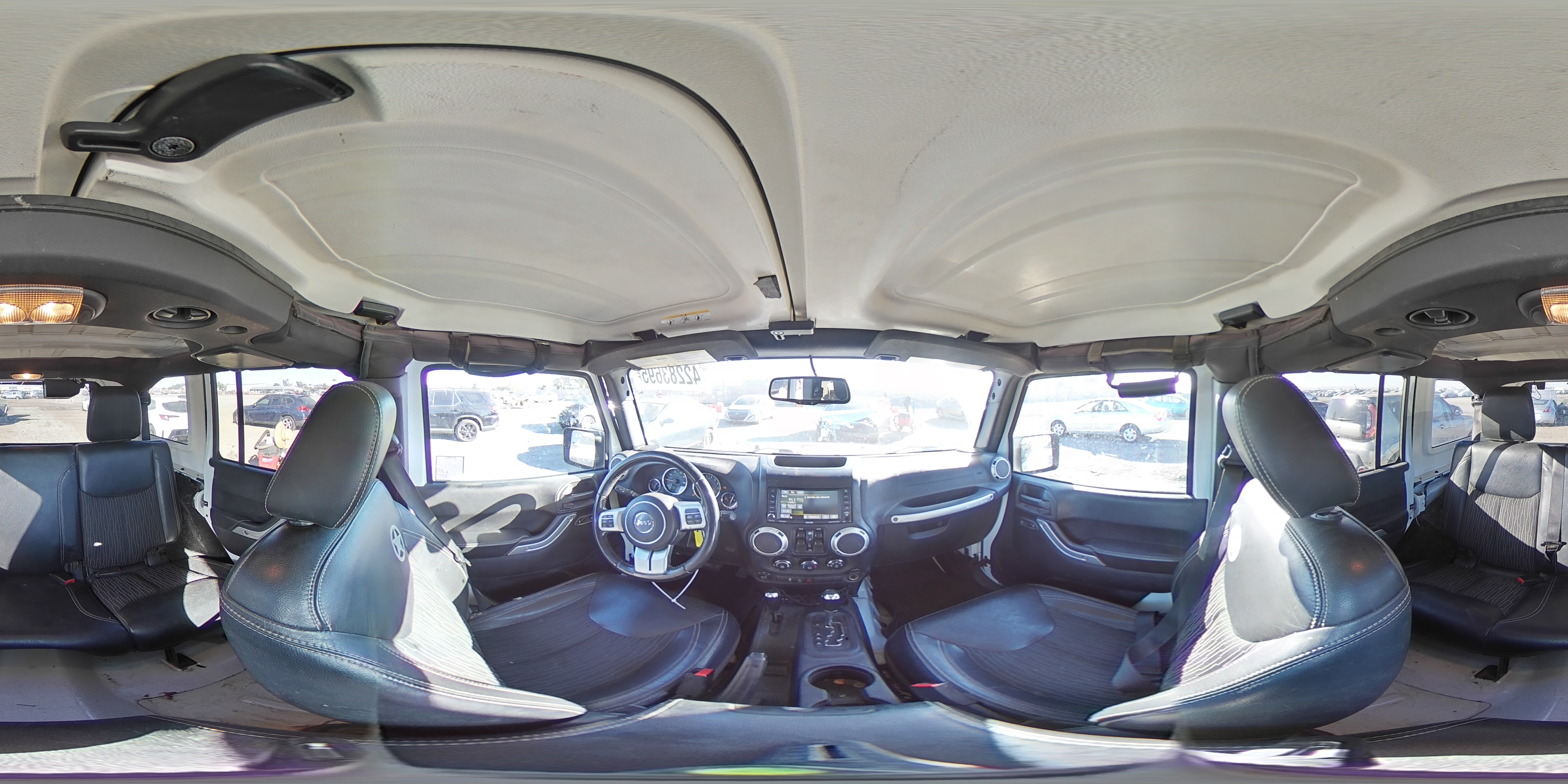 2015 Jeep Wrangler VIN 1C4HJWDG2FL614713 Copart auction photo, all over damage thumbnail 13