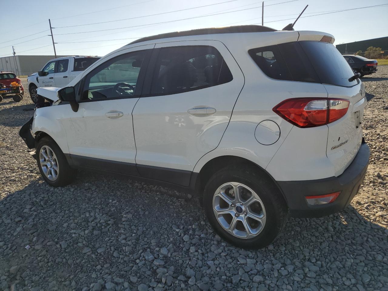 2018 Ford EcoSport VIN MAJ6P1UL1JC187240 Copart auction photo, front end damage thumbnail 2