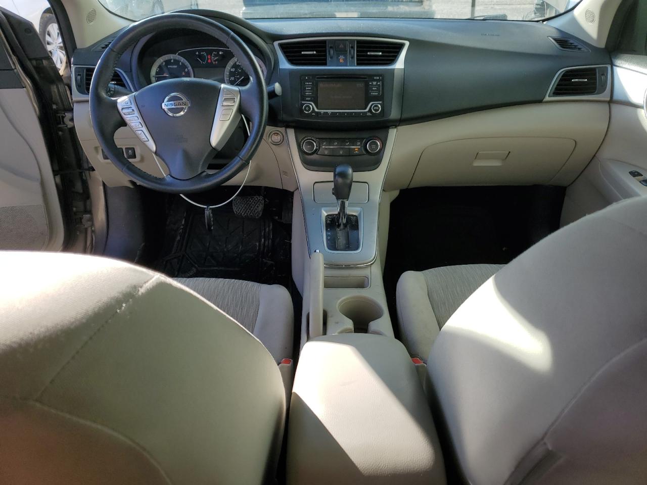 2015 Nissan Sentra VIN 3N1AB7AP7FY309386 Copart auction photo, side / rear end damage thumbnail 8