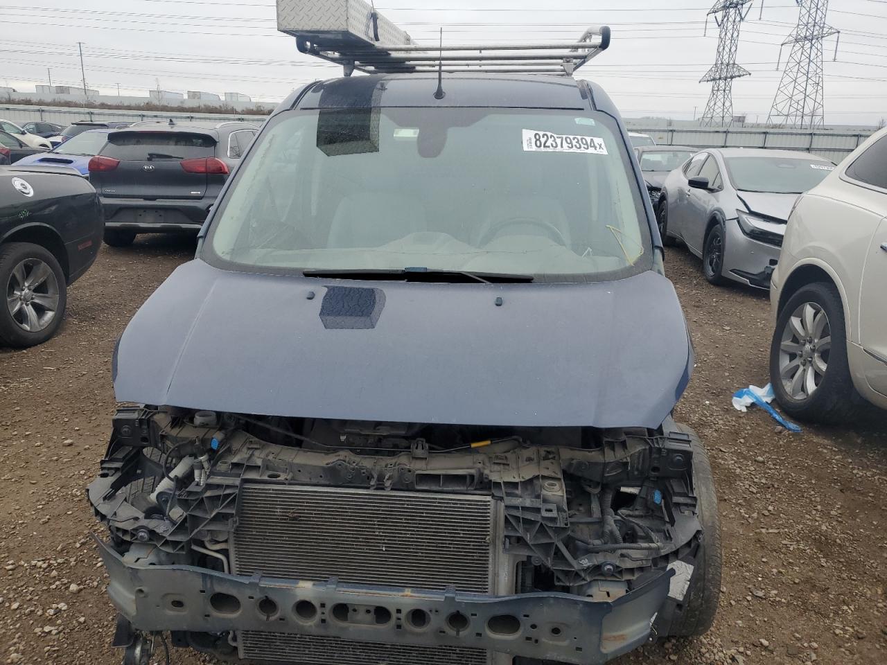 2018 Ford Transit VIN NM0LS7E78J1355741 Copart auction photo, all over damage thumbnail 5