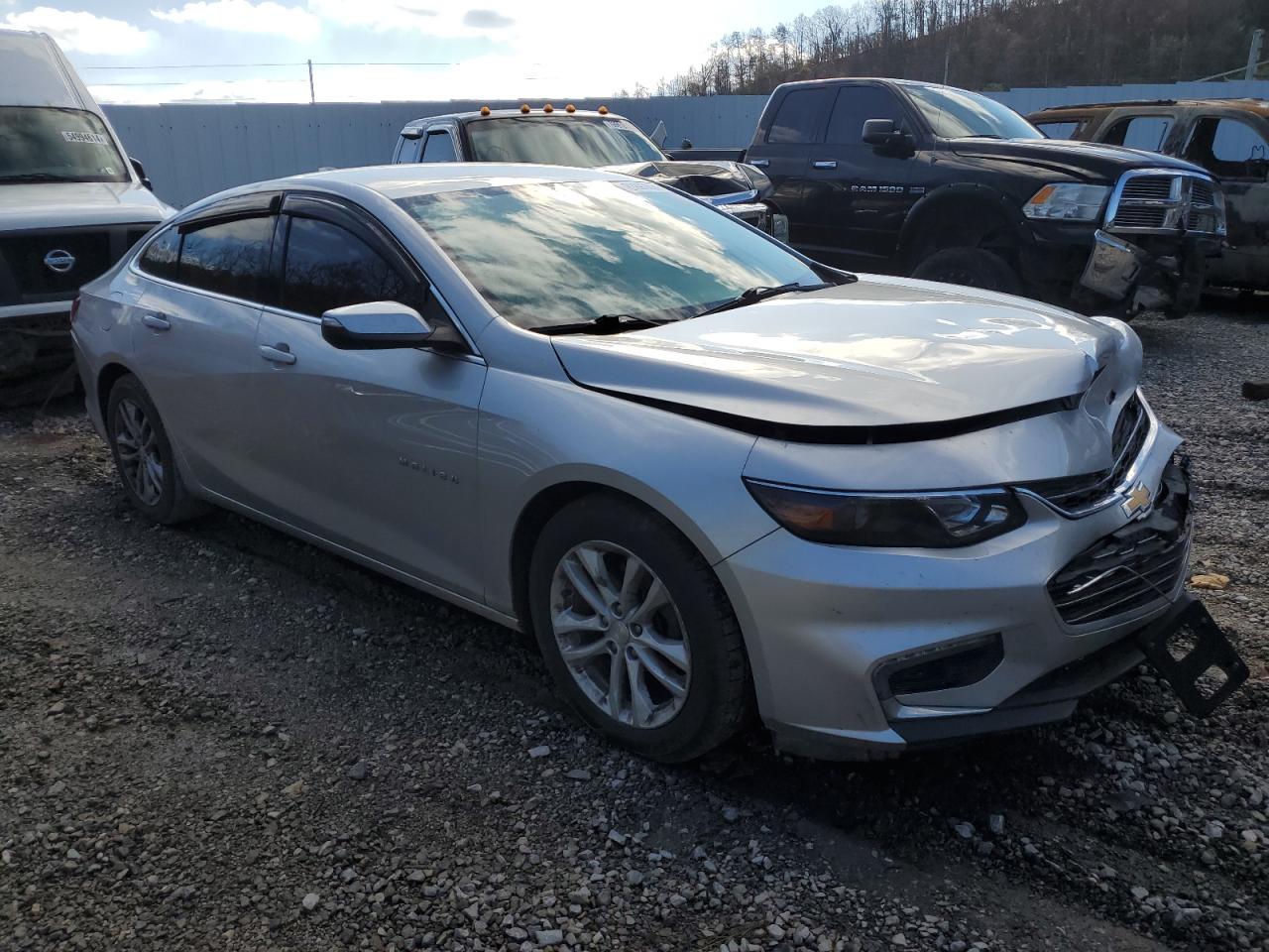 2017 Chevrolet Malibu VIN 1G1ZE5ST8HF181069 Copart auction photo, front end / rear end damage thumbnail 4