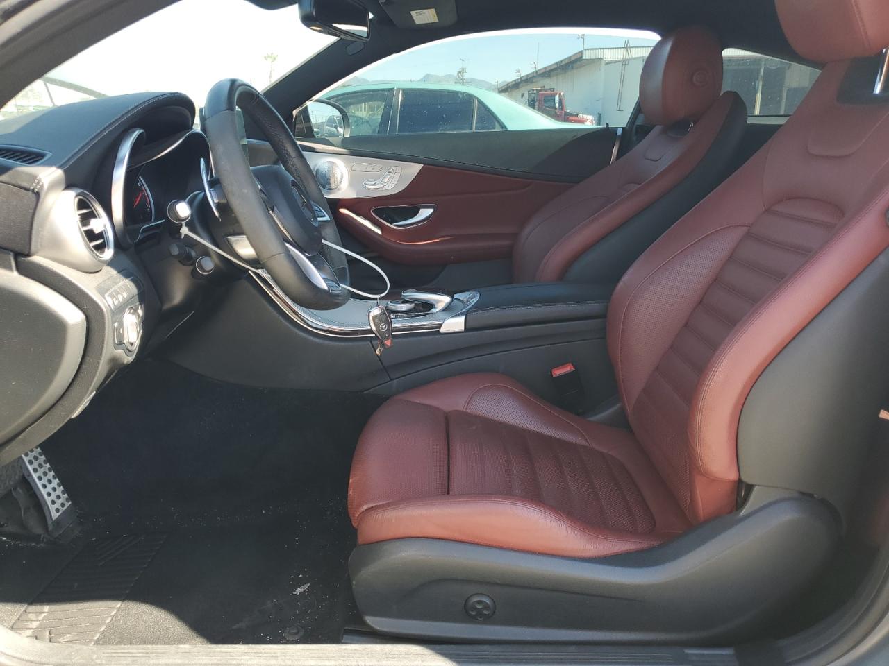 2018 Mercedes-Benz C-klasse VIN WDDWJ6EB0JF656725 Copart auction photo, front end damage thumbnail 7
