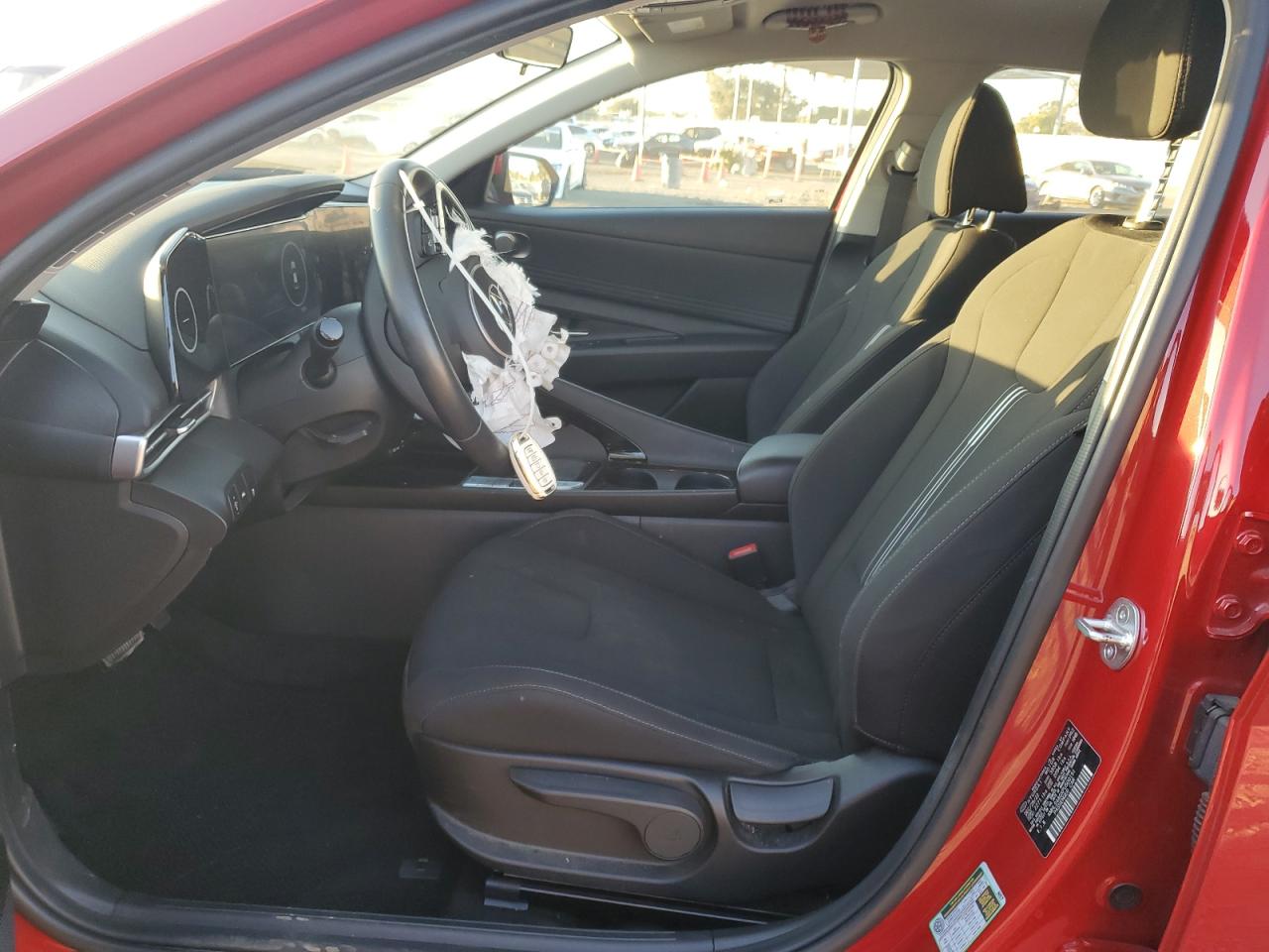 2023 Hyundai Elantra VIN KMHLS4AGXPU500191 Copart auction photo, front end / rear end damage thumbnail 7