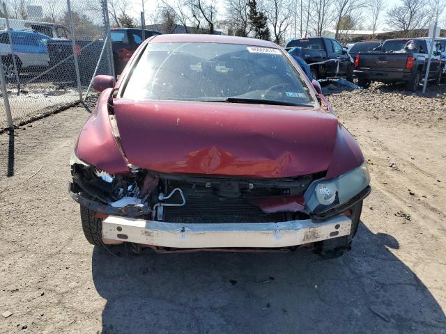 2007 Honda Civic VIN 1HGFA16597L068663 Copart auction photo, front end / rear end damage thumbnail 5